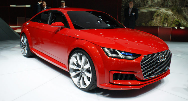  It’s All about the TT Family at Audi’s Paris Auto Show Booth