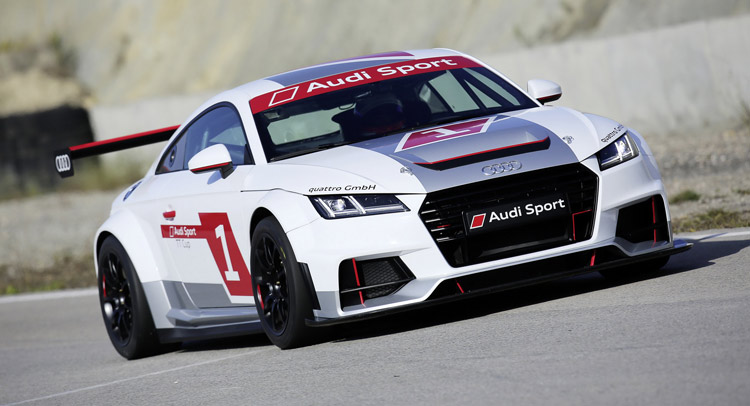  Audi TT Race Car Looks Sweet [w/Video]