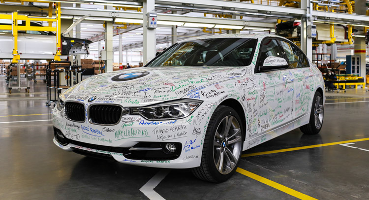  First Brazilian BMW Rolls Off the Assembly Line, a 328i ActiveFlex