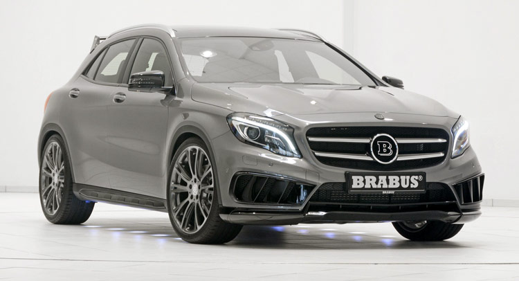  400PS Brabus Mercedes GLA 45 AMG is Our Kind of Small SUV