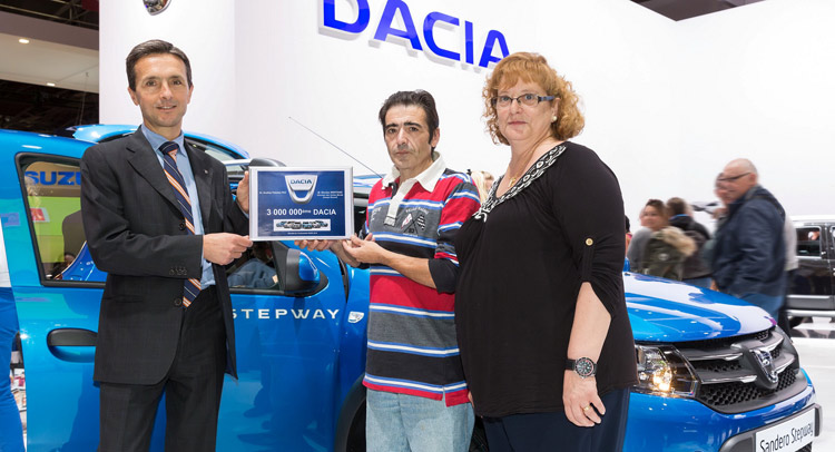  Dacia Sells 3 Millionth Car Since Brand’s Renewal in 2004