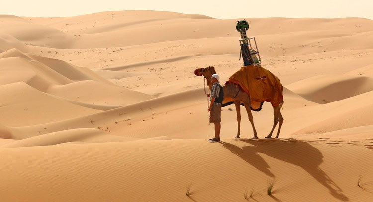  Google Gives us a Camel View of Abu Dhabi’s Desert [w/Video]