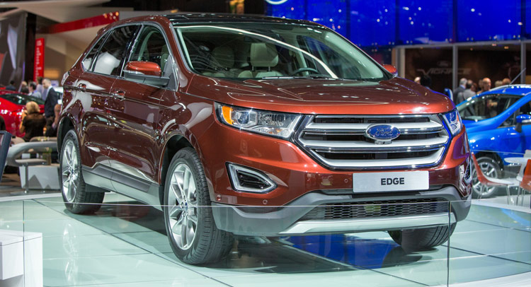  New Ford Edge Debuts in Paris with a Pair of Diesel Engines