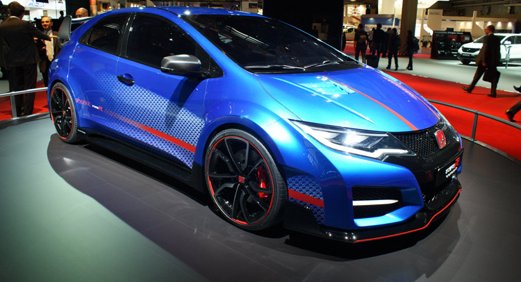  Honda’s Lineup of Pre-Production Concepts Is Spearheaded by the Civic Type R
