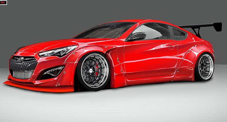  Another SEMA, Another Hyundai Genesis Coupe Project, This One with Nearly 1,000HP