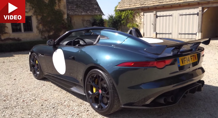  Jaguar F-Type Project 7 Visits Harry’s Garage