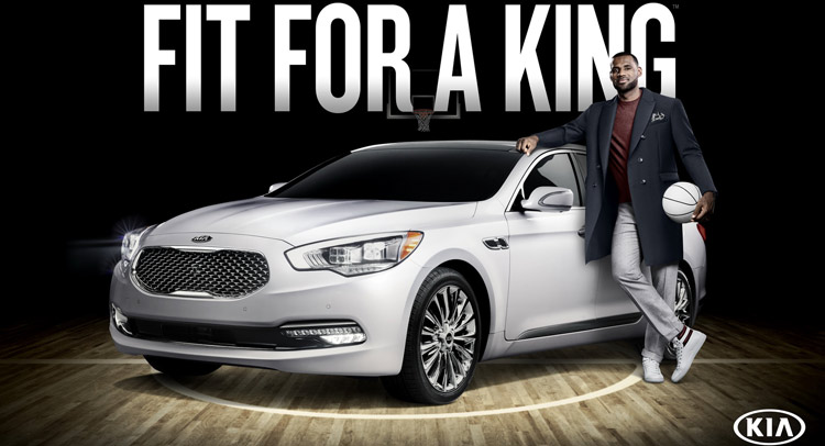  Kia Hopes LeBron James Will Help it Sell More K900 Sedans