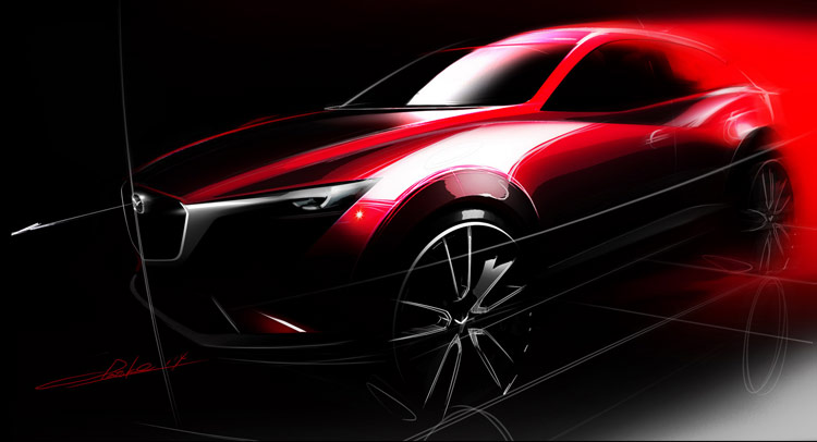  New Mazda CX-3 Small Crossover Heads to LA Show