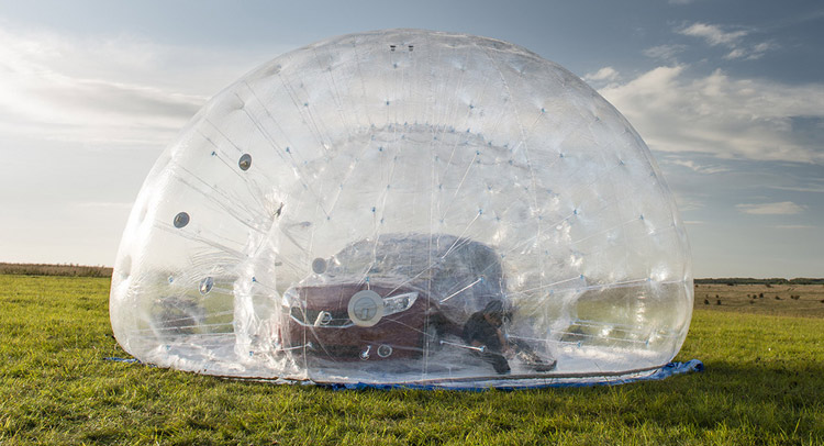  A Nissan Note in a Bubble? Sure, Why Not? [w/Video]