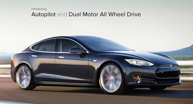  New Dual-Motor Tesla Model S P85D Has AWD and 691HP [w/Videos]