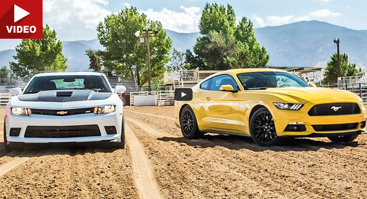 So, We Meet Again Says the 2015 Mustang GT to the 2015 Camaro SS [w/Poll] |  Carscoops