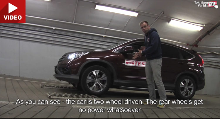  Swedish Mag Says AWD Honda CR-V is More Like FWD