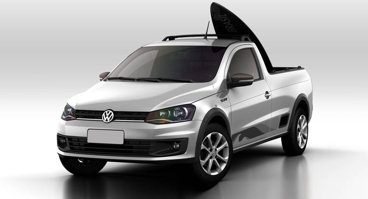  VW’s New Surf-Themed 2015 Saveiro Small Pickup