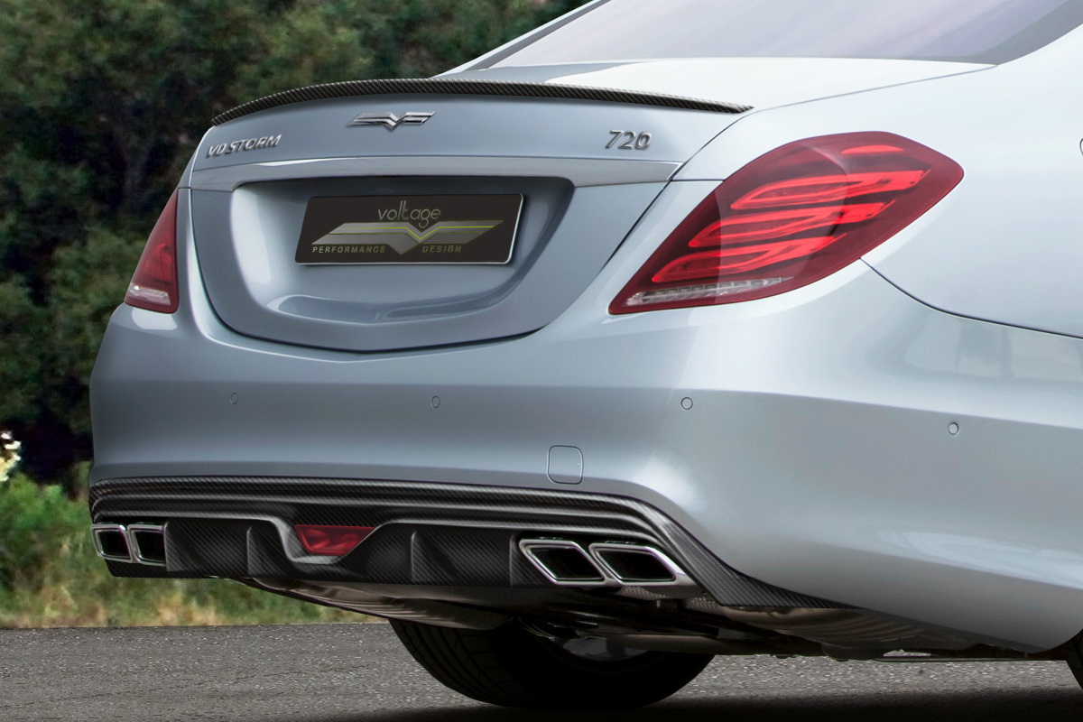 Holy Cash Cow! The Carbon Fiber Spoilers Alone on This Mercedes S65 AMG