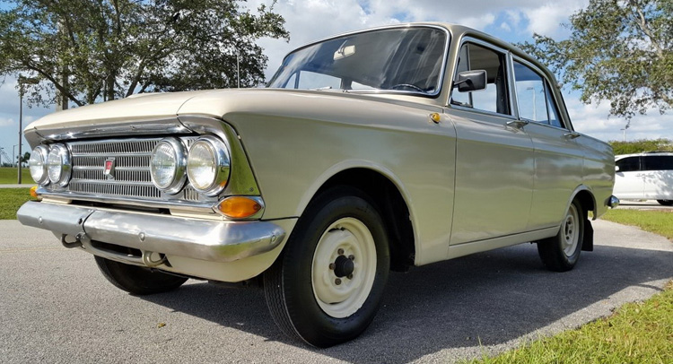  This Your Chance to Own a 1968 Moskvitch 408