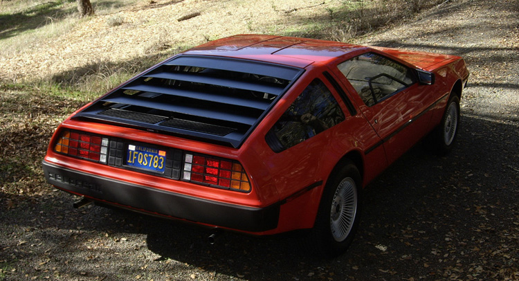  This Red DeLorean With 981 Miles on the Clock is in Mint Condition