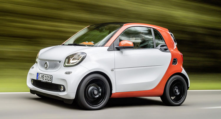  New Smart Fortwo and Forfour Receive Their Price tag in Pounds Sterling