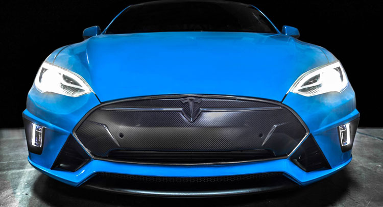  Unplugged Performance’s New Tesla Model S Nose, Interior Upgrade