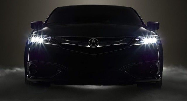  Is This the Almost Beakless Face of the 2016 Acura ILX Facelift?
