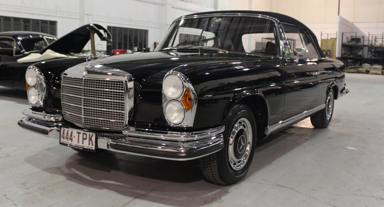 Rare RHD 1970 Mercedes-Benz 280SE 3.5 Cabriolet Goes to Auction