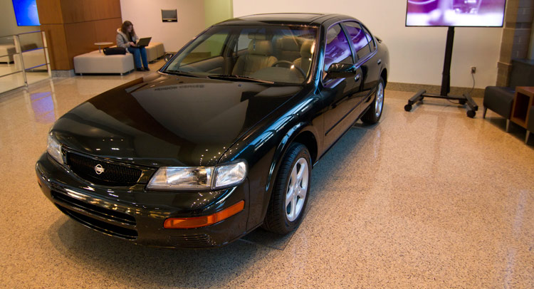  Nissan Unveils Restored 1996 Maxima V6 it Bought from Craigslist [w/Videos]