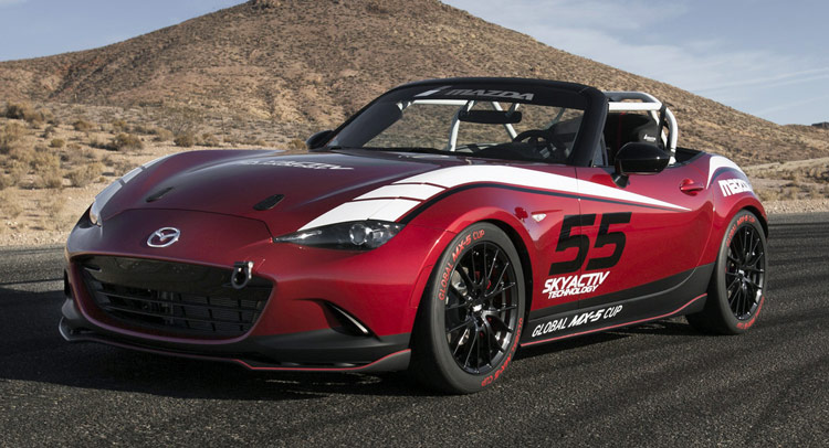  2016 Mazda MX-5 Wears its Track Suit for New Global Race Series