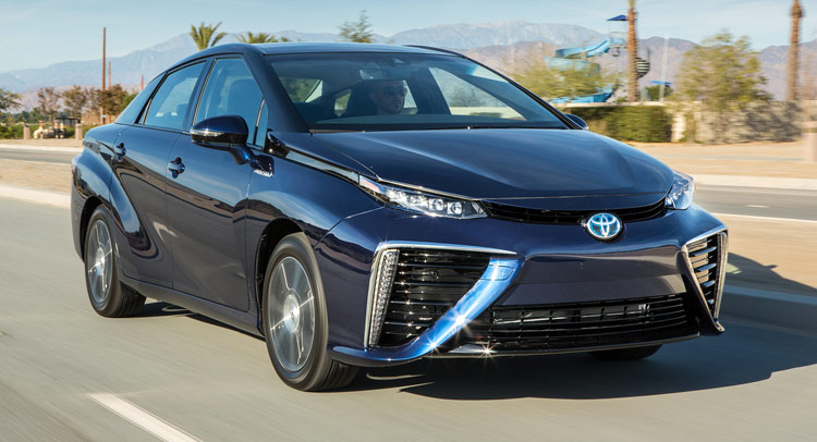  New Toyota Mirai Fuel-Cell Car from $57,500 or $499 Monthly Lease