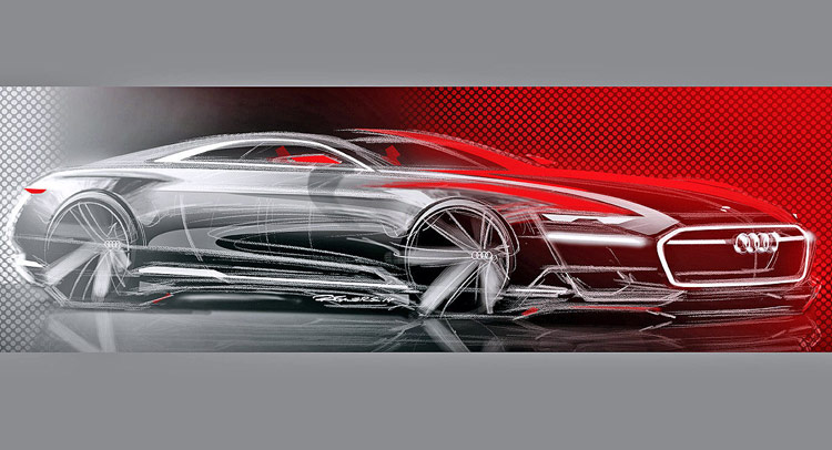  Audi’s LA Auto Show Concept is a 5.1-Meter Coupe Called Prologue