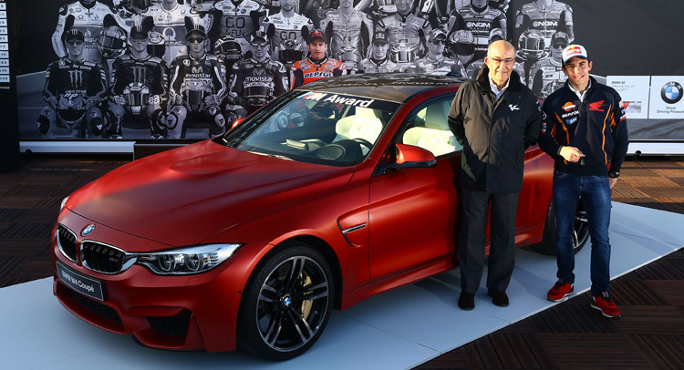  Marc Marquez Wins His Second BMW Award, a Customized M4 Coupe