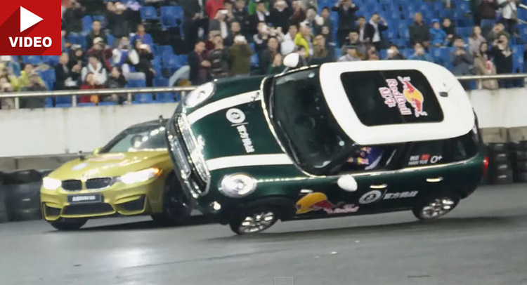  New Guinness World Record for Most Donuts Around a Car on Two Wheels