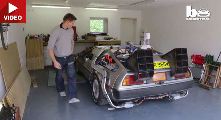  This DeLorean is an Accurate Replica of Back To The Future Movie Car, Minus the Time Travel
