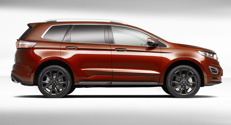  Ford Edge Gets Longer 7-Seat Version for China at Guangzhou Show