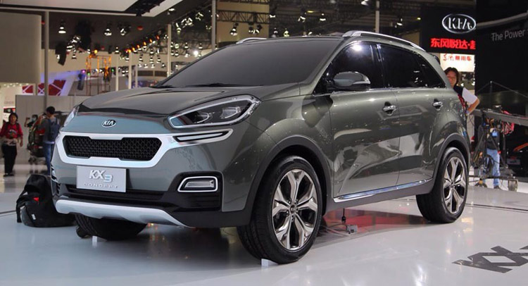  Kia KX3 Concept Previews Small Crossover, Debuts in Guangzhou