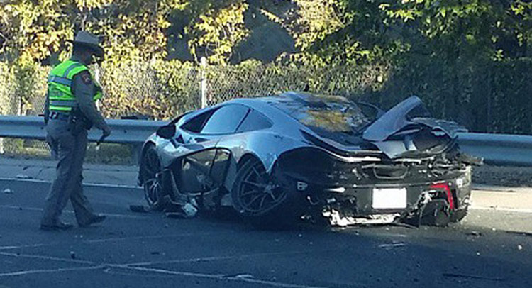  A $1.15 Million McLaren P1 Just Crashed In Dallas, Texas