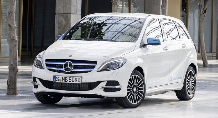  Mercedes B-Class Electric Drive from €39,151 or €399 a month in Germany