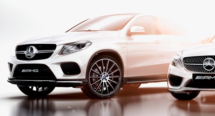  Mercedes Drops First Teaser of New GLE Coupe!