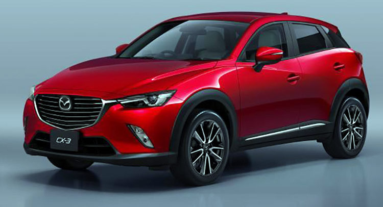  First Photos of 2016 Mazda CX-3 Small Crossover Look Legit