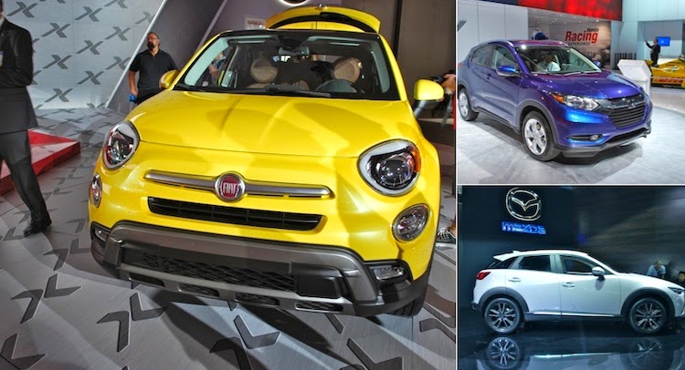  Which Would You Rather Have: Fiat 500X, Honda HR-V or Mazda CX-3?