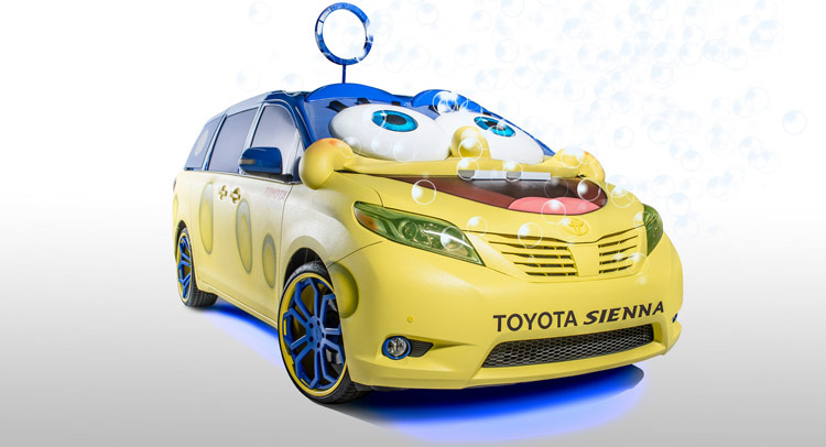  Are You Ready Kids? Toyota’s SpongeBob Themed 2015 Sienna for LA