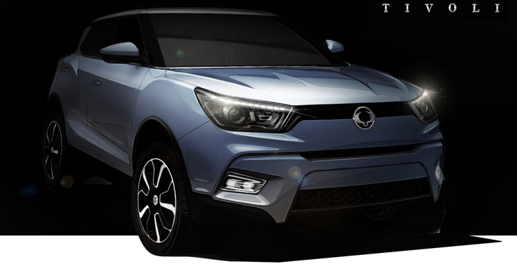  SsangYong’s New Small Crossover Called Tivoli, Goes on Sale in 2015