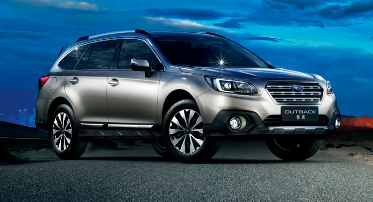 Subaru Outback Debuts in China with 2.0L Turbo Boxer Engine