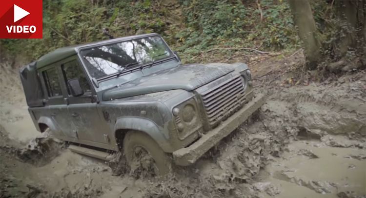  This is How a Land Rover Defender Should be Driven Off-Road