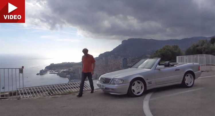  This is Harry Metcalfe’s 1993 Mercedes SL600 that Lives in Southern France