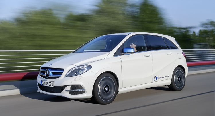  Mercedes Prices B-Class Electric Drive for UK Market
