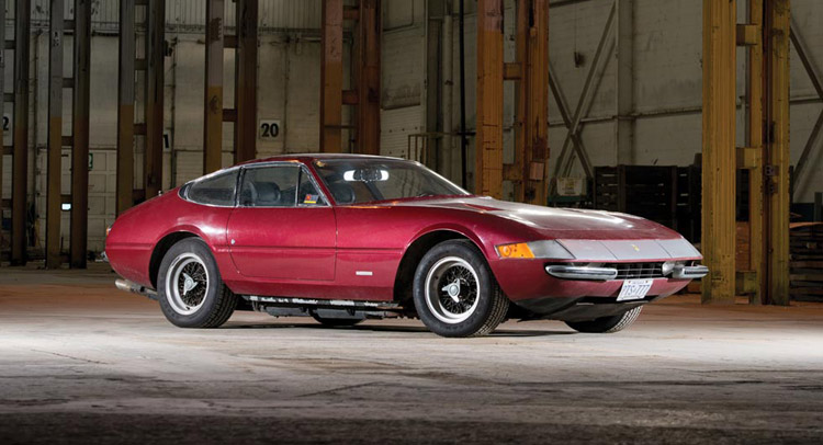  1971 Ferrari Daytona Up for Auction After Spending the Last 25 Years in a Garage