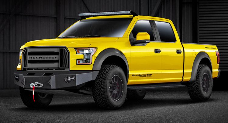  Hennessey Previews Supercharged 2015 VelociRaptor F-150 with More Than 600HP