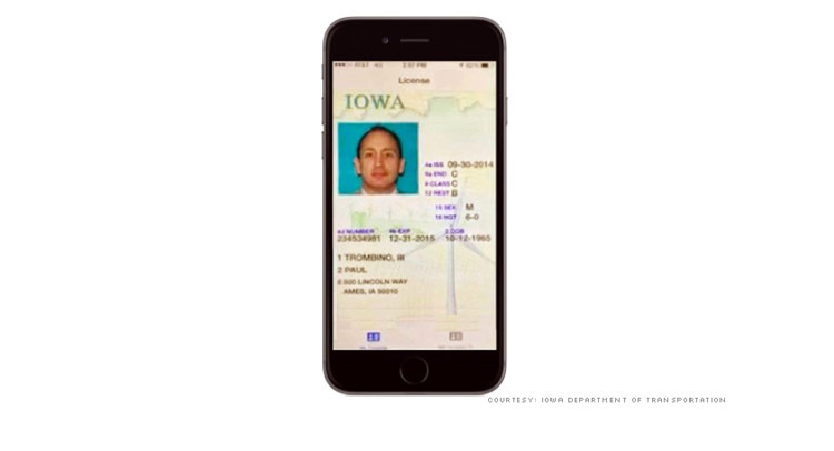  Iowa Wants a Smartphone App to Work as Driver’s License