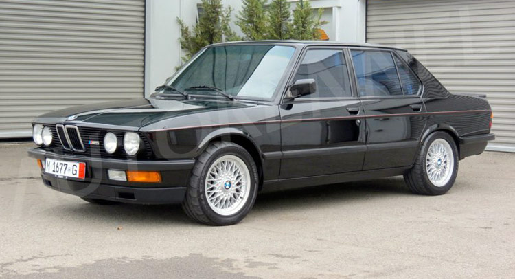  Euro-Bumper 1988 BMW M5 Looks Sweet But Costs $38k
