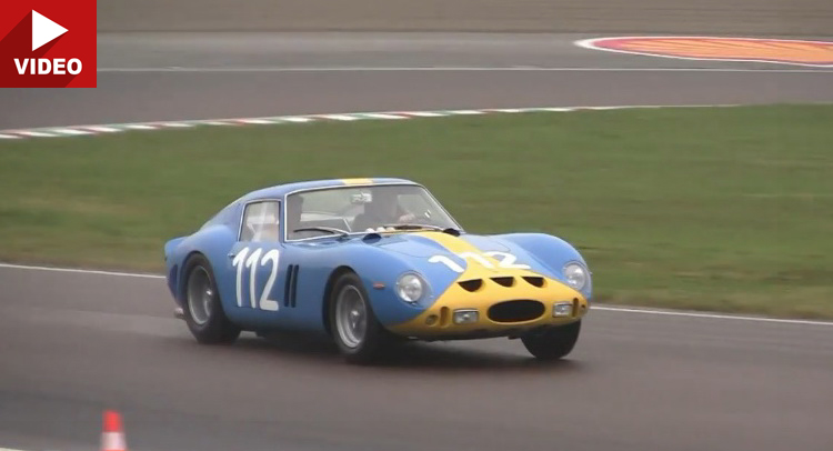  Crashed Ferrari 250 GTO Roars in Fiorano after Two-Year Long Restoration