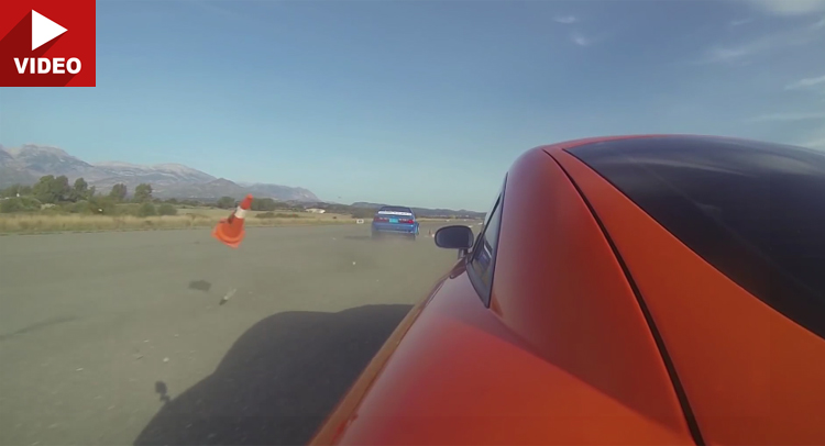  Ford Mustang Mk3 Bites the Dust in Drag Race at 200 KM/H